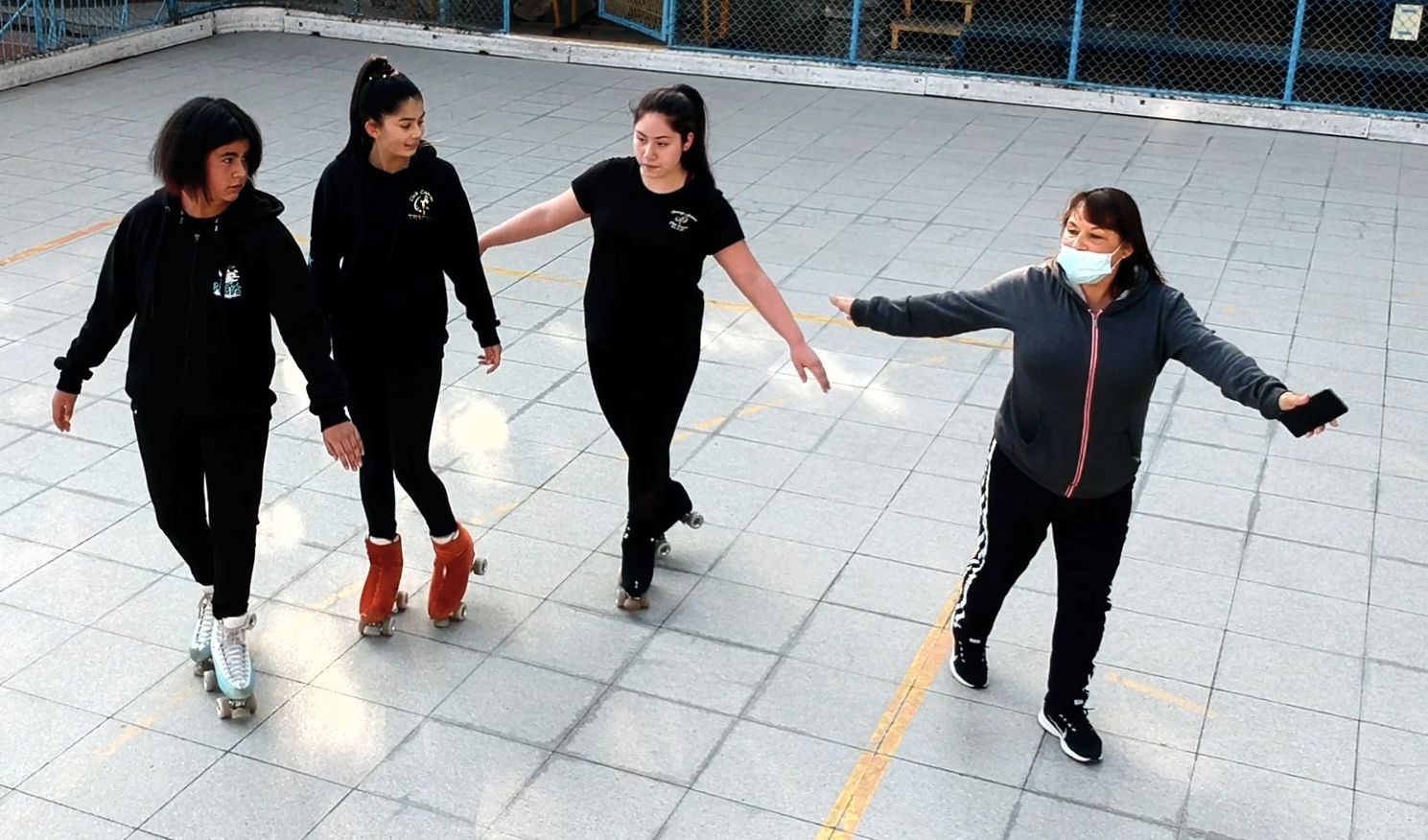 La magia del patinaje artístico se mantiene viva en Forestal