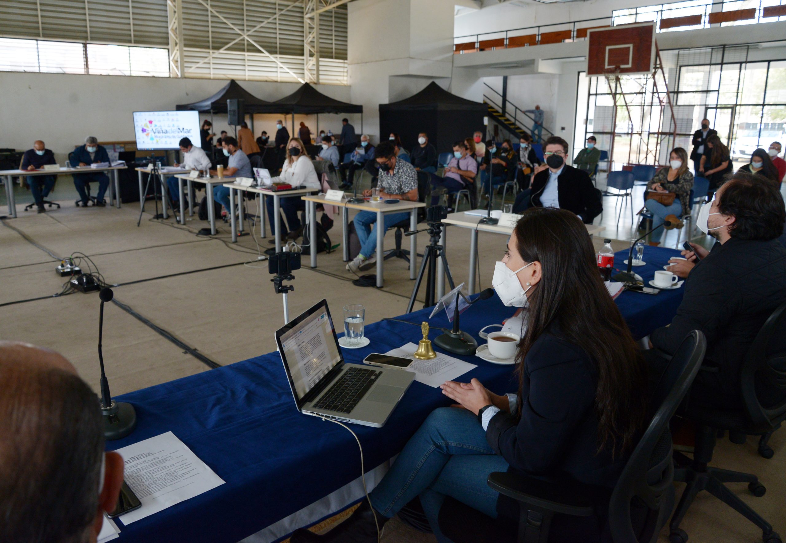 Concejo municipal de Viña del Mar sesionó en Gómez Carreño y con invitados de la comunidad