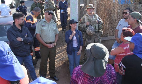 Refuerzan medidas de seguridad en zonas siniestradas, con puntos fijos y patrullajes nocturnos