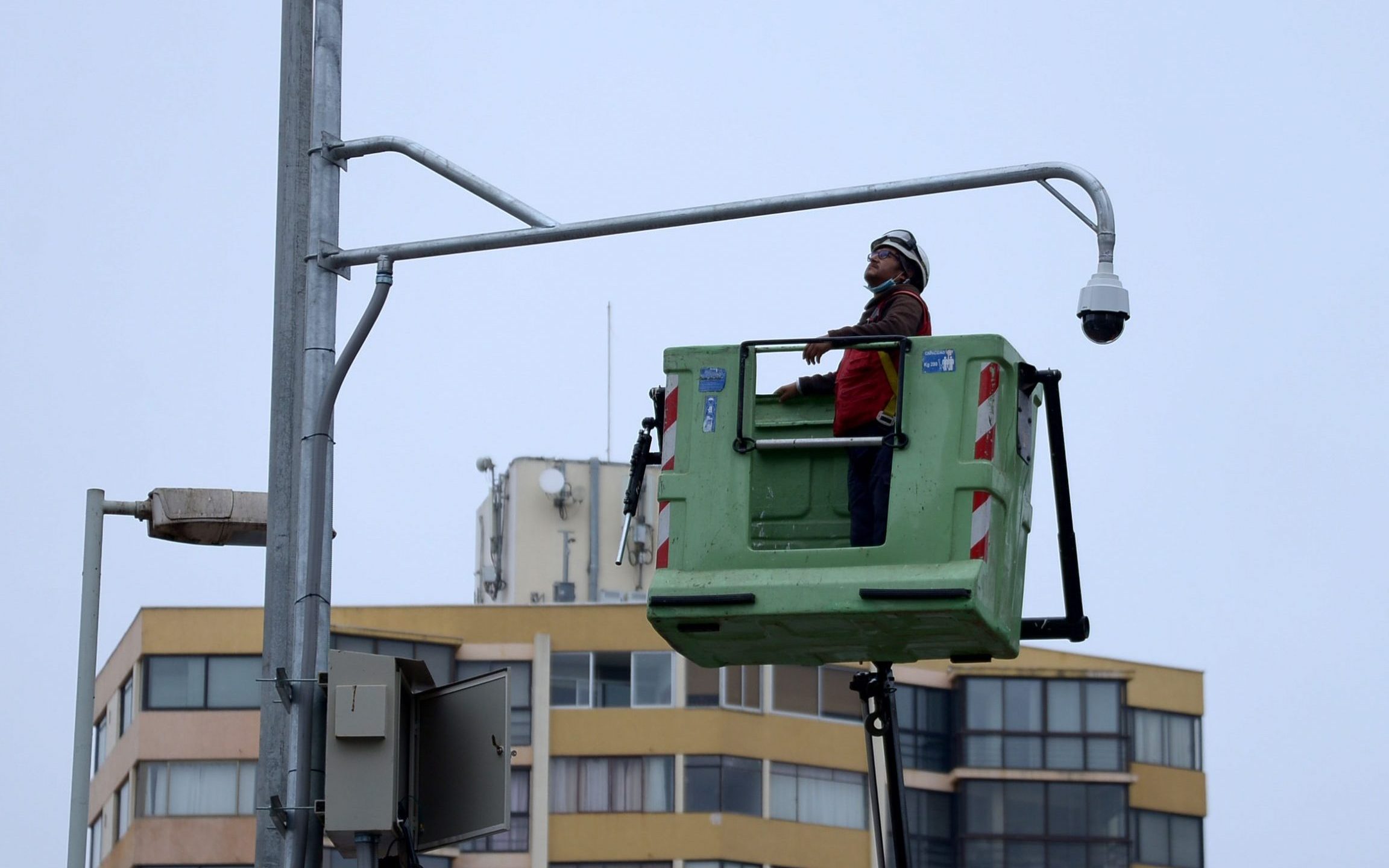 Avanza instalación de nuevas cámaras de televigilancia en Viña del Mar